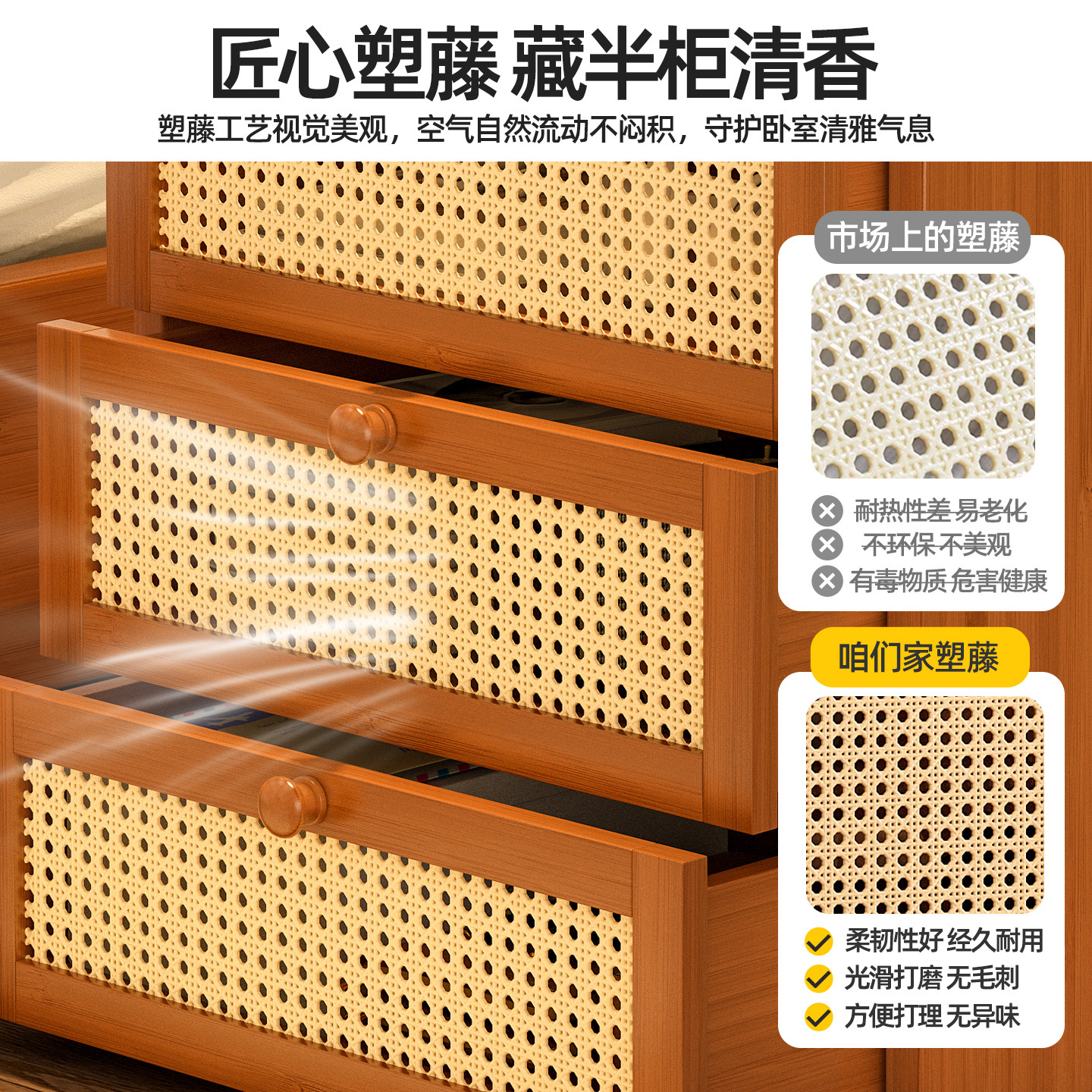 Multi-Layer Bedside Table, Home Living Room Side Table, Simple Style Storage Rack, Ornaments, Hand-Made Display Stand, Storage Cabinet