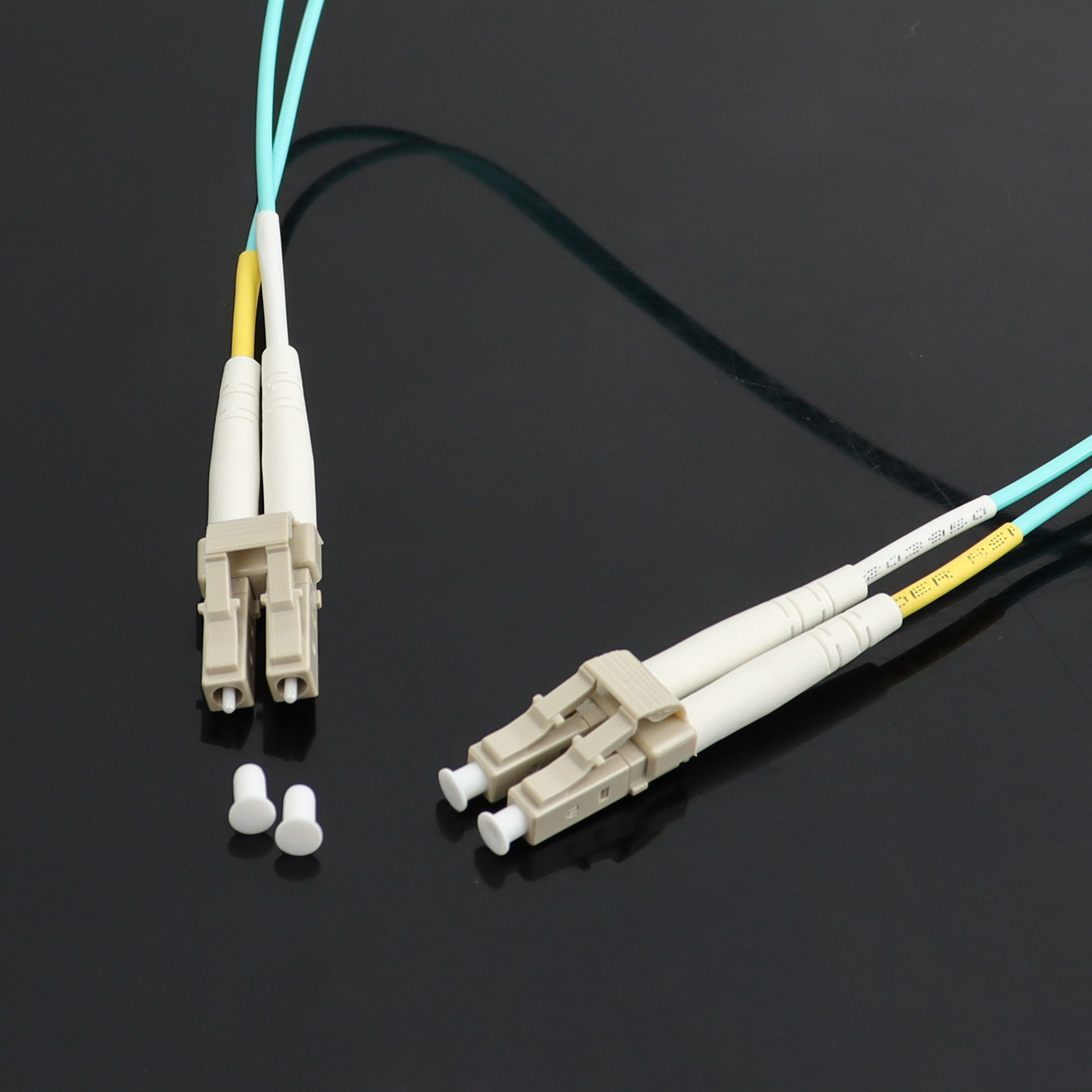 Telecom-grade multimode dual-core fiber jumper 10 trillion OM3/300 LC-LC household finished fiber line