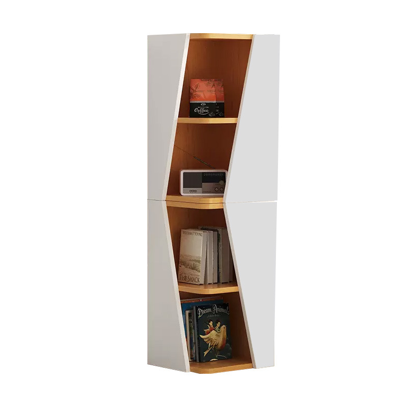 Corner Cabinet Corner Cabinet Wall-Mounted Crooked Cabinet Entrance Bookcase Corner Corner Storage Rack Corner Creative Triangle Cabinet Curved
