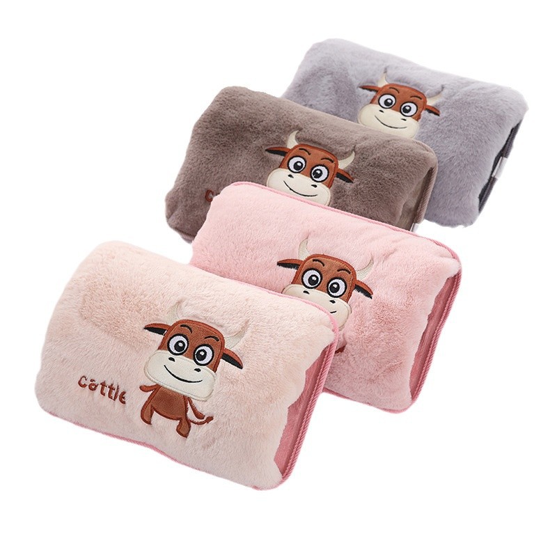 National Standard Hot Water Bottle Rechargeable Hand Warmer Baby Warmer Explosion-Proof Hot Water Bag Electric Heater Special for Hot Compress 2025 New Model