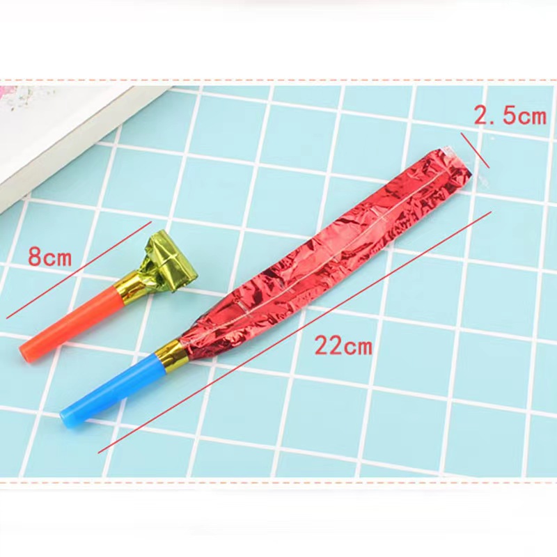 New Dragon whistle children's holiday activity cheerleading birthday party fun speaker blowing roll push gift