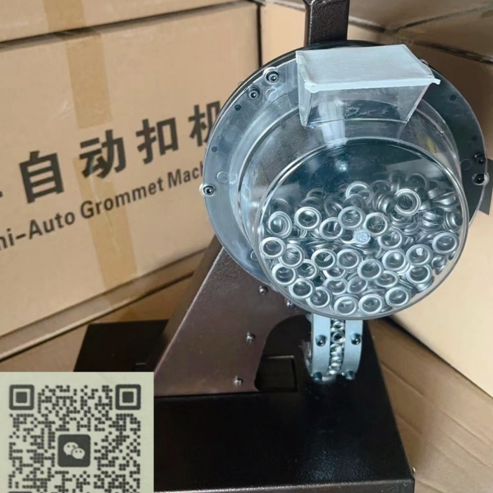 Semi-automatic Ringless Buttoning Air Eye Machine Hand-cranked Light Box Cloth Exhibition Canvas Inkjet Advertising Cloth Track Buckle Buttoning Machine