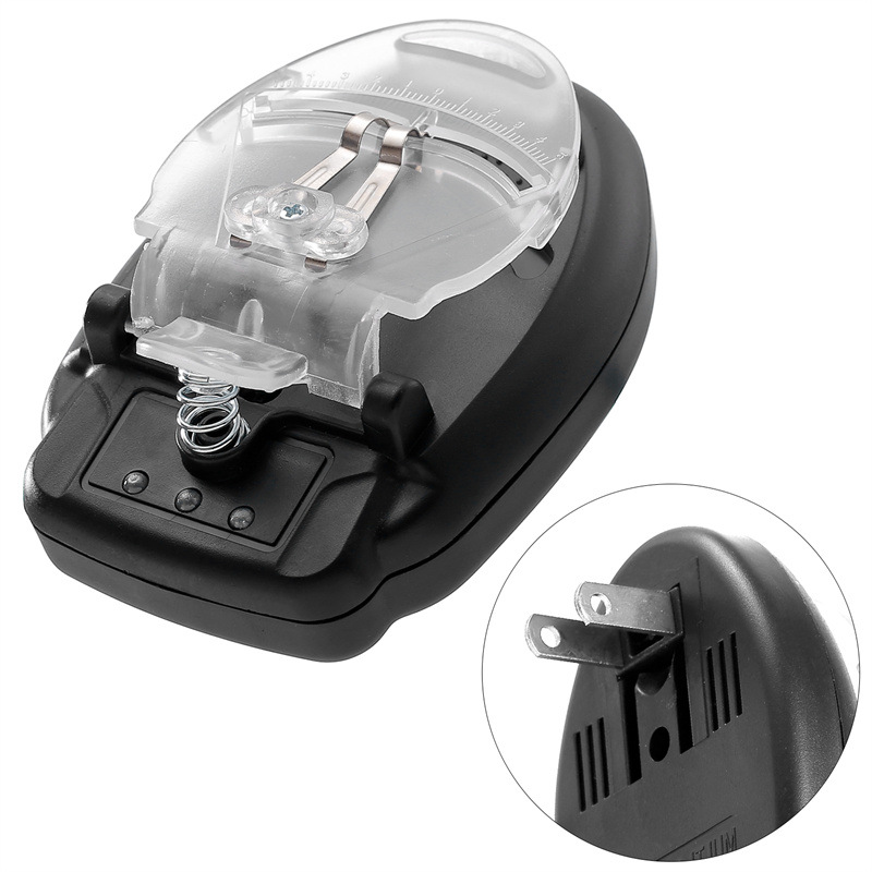 Universal Charger Ccd Charger Camera Battery Universal Charger Us Standard Black Three Lights Universal Charger Cross-Border Supply