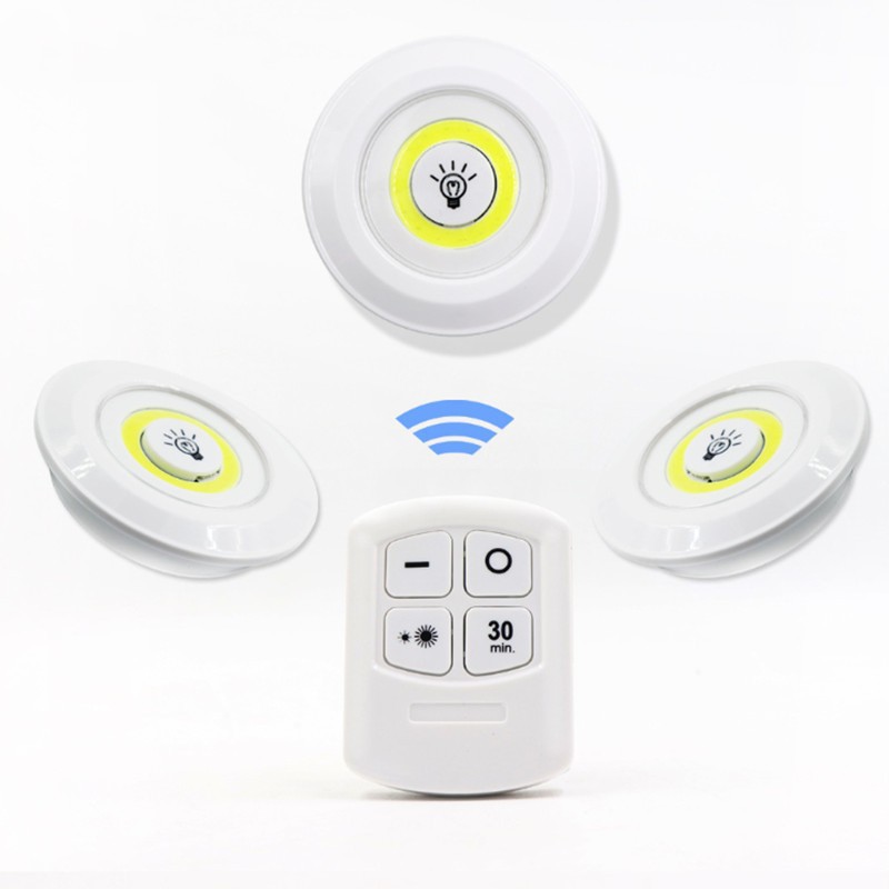 Cross-border explosions COB remote control induction clap light bedside feeding light bedroom wardrobe cabinet light touch night light
