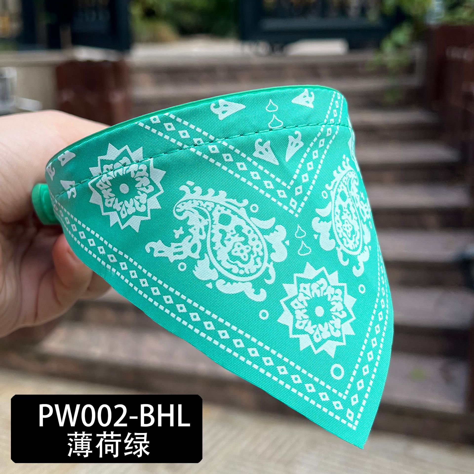 Pet PU triangle scarf cat scarf dog saliva towel pet scarf in stock 14 color factory large in stock