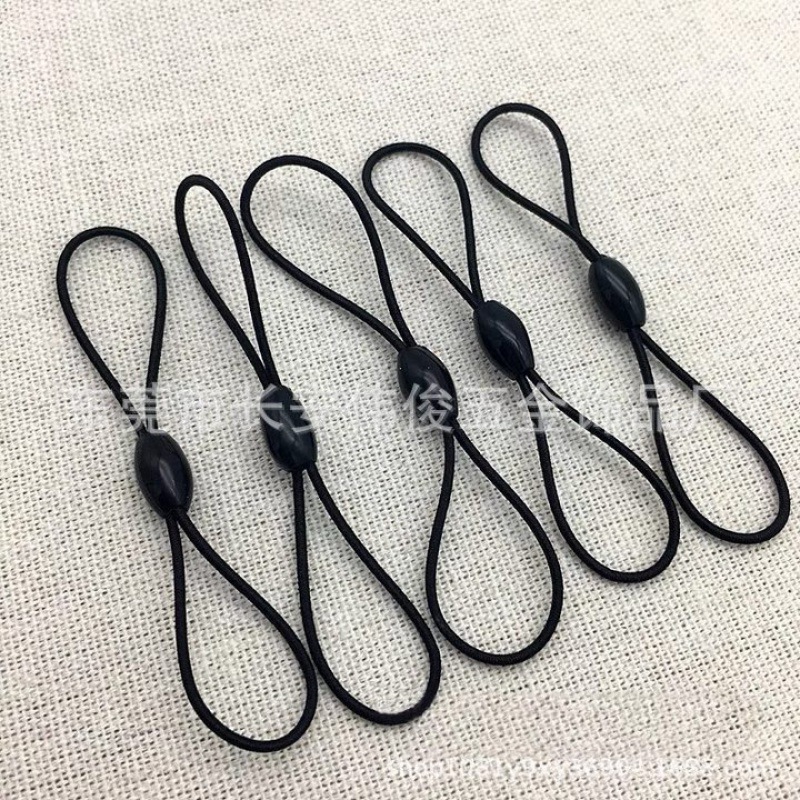 8-word elastic rope mobile phone sling key rope with U disk DIY lanyard access card finger short rope bus card lanyard