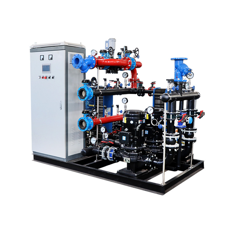 Manufacturer Customized Plate-Type Soda Water-Water Heat Exchange Unit Heat Exchange Station Intelligent Heating Plate-Type Heat Exchange Unit