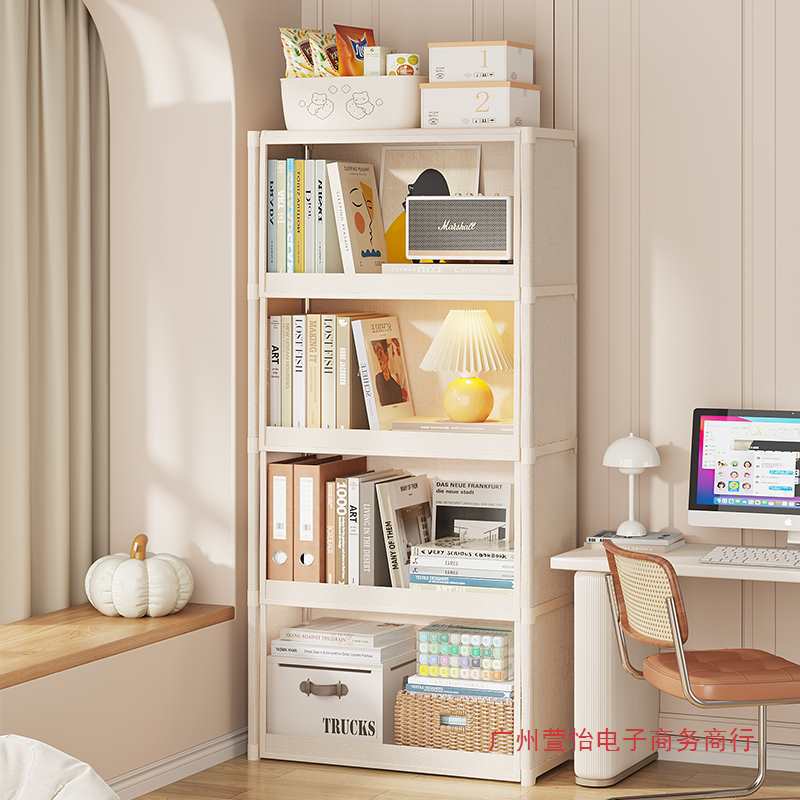 Storage Cabinet Storage Cabinet Floor-Standing Living Room Wall-Mounted Household Toy Cabinet Bookshelf Transparent Dust-Proof Wardrobe for Rental Housing