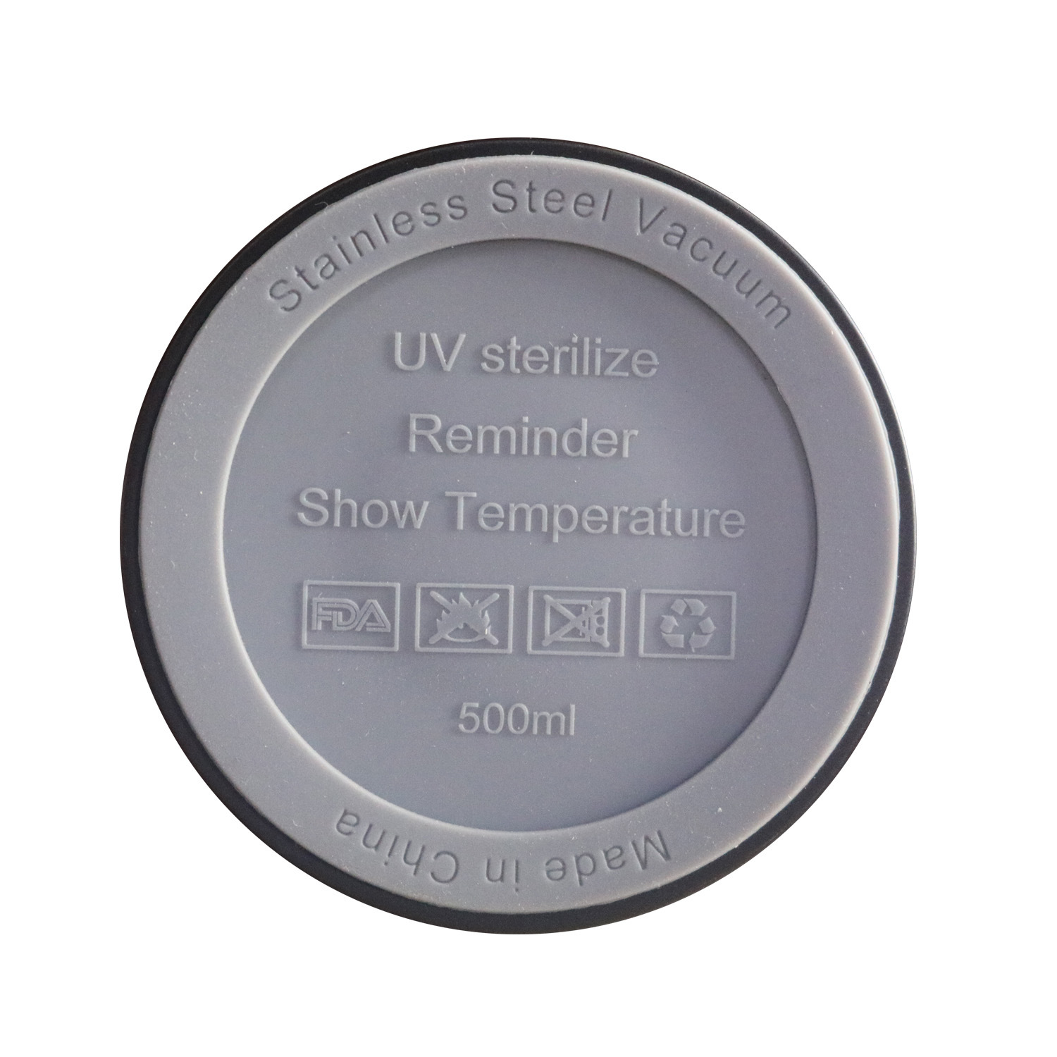 Led Ultraviolet Disinfection Thermos Cup 316 Stainless Steel Sterilization Temperature Display Gift Cup Wholesale USB Charging