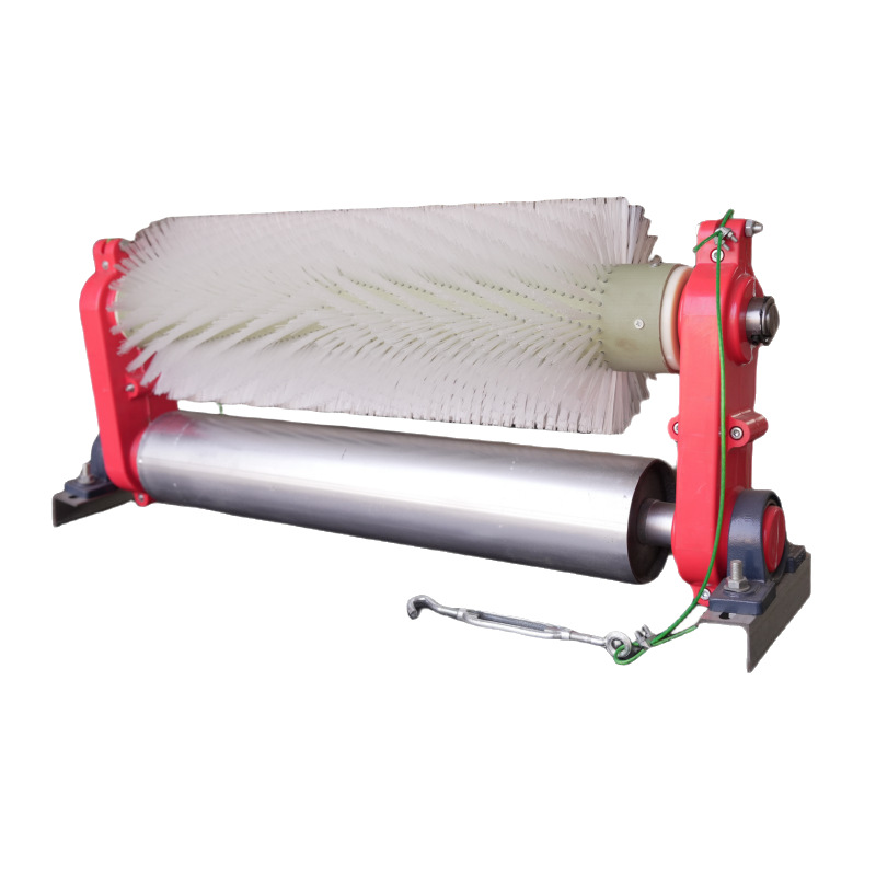 Unpowered Roller Brush Cleaner, Brush Roller Cleaner, Nylon Brush Cleaner for Power Plants, Cement Factories, and Coal Belt Conveyors