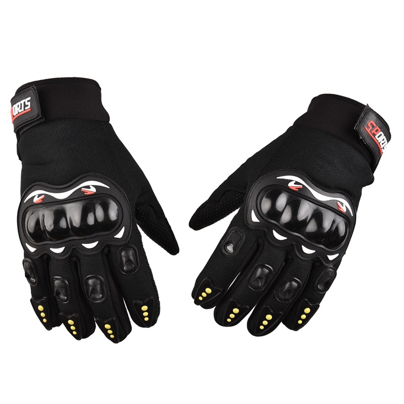 Motorcycle Motorcycle Riding Gloves Protective Joint Riding Sports Outdoor Fitness Half Finger Hard Shell Spring Summer Autumn