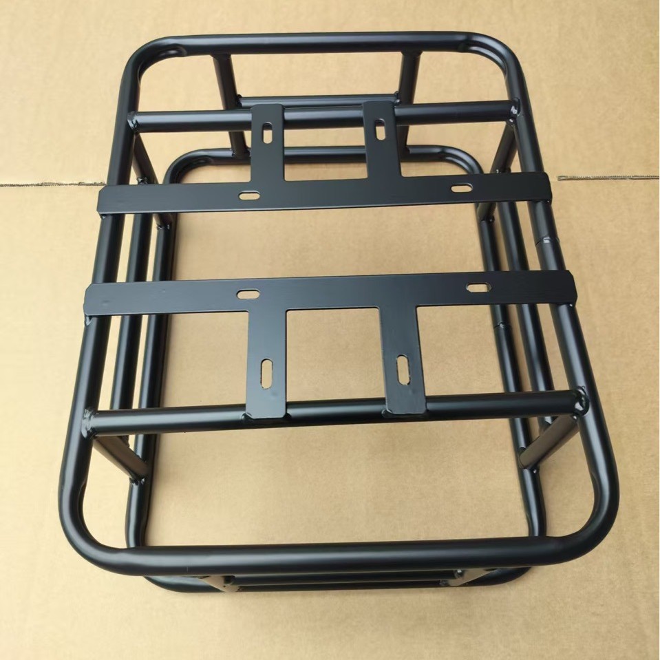 Bicycle Storage Basket Rear Storage Blue Food, Fruit Storage Bar, Pet Metal Cage