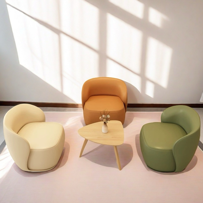 Milk Tea Shop Cafe Bar Table and Chair Combination Rest Area Negotiation Reception Commercial Beauty Salon Tea House Card Block Sand