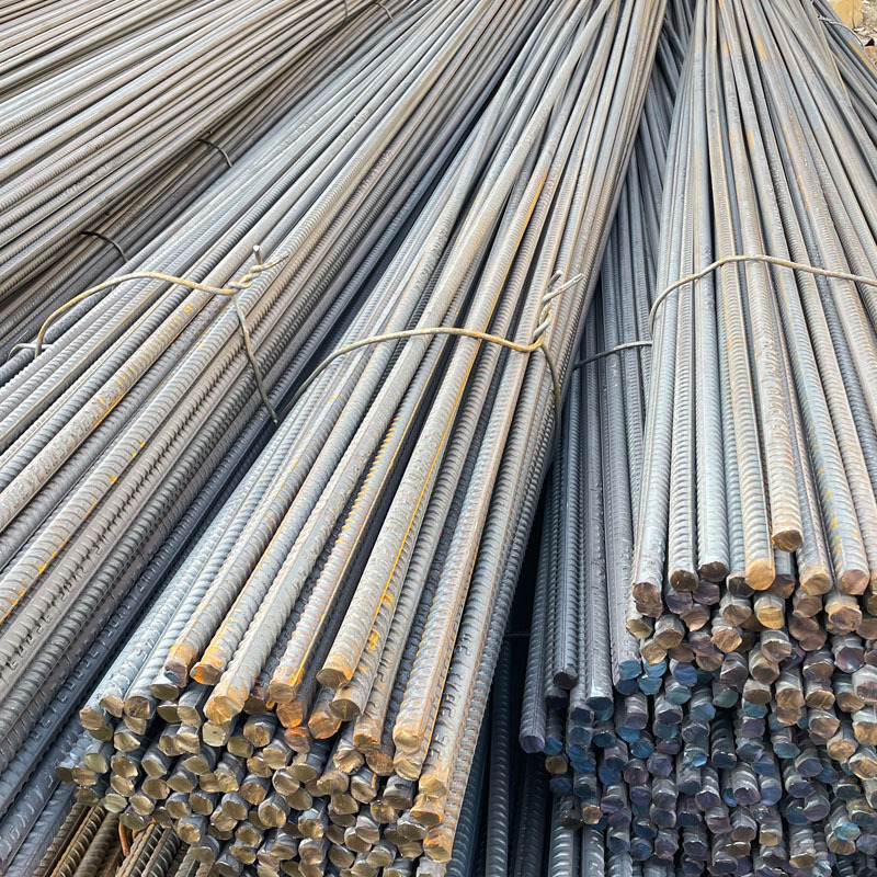 Finely Rolled Threaded Steel Hrb400E500E Three-Grade Ribbed Steel Rebar for Construction Sites, Earthquake-Resistant Bending, Four-Grade Threaded Steel