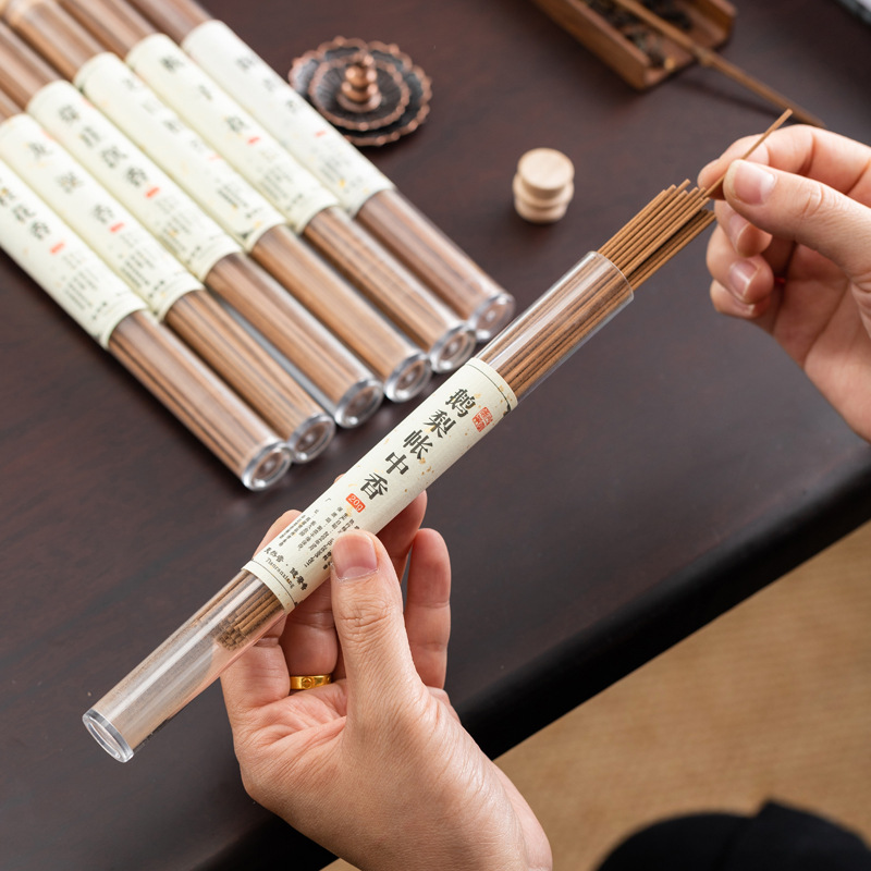 Manufacturer Wholesale] Pine Cone Incense Goose Pear Account Incense Natural Incense Gardenia Laoshan Sandalwood Indoor Aromatherapy Deodorization