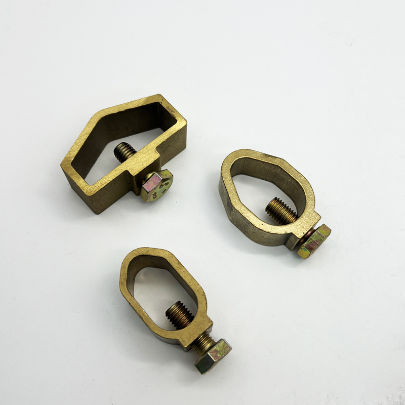 Supply of Lightning Protection and Lightning Protection Accessories Grounding Rod A-Type Wire Clamp for Petrochemical Railway Power Weather Multiple Uses