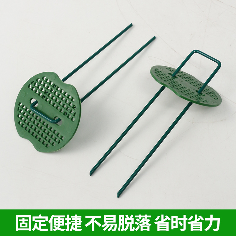 U-Shaped Plastic Spacers, Weed-Proof Cloth Ground Nails, Fake Lawn Nails, Greenhouse Orchard Ground Cloth Nails, Lawn Mulch Nails, Spacers