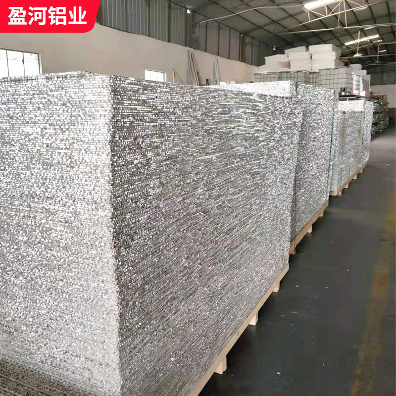 Aluminum honeycomb panel manufacturer flame retardant waterproof wardrobe cabinet aluminum door panel filling material ceiling Wall protection honeycomb large board