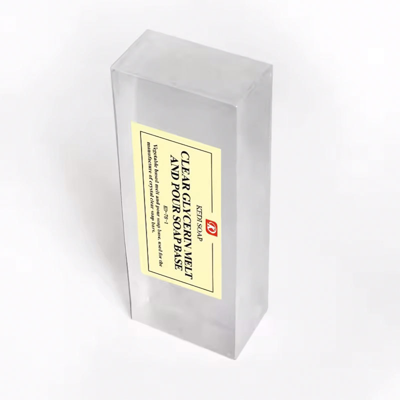 Factory Direct Sales of Plant Essential Oil Soap Base 1kg Packs of Transparent Soap Base Making Essential Oil Soap Raw Materials Semi-Finished Products