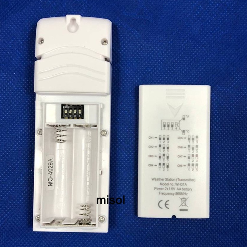 Misol Accessories: Temperature and Humidity Sensor Wn31A Wireless 868Mhz