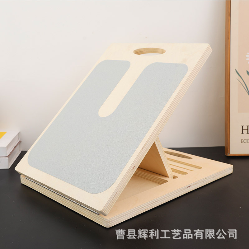 Деревянная укрепляющая доска наклонная педаль фитнес наклонная педаль регулируемая ахиллова сухожилия растяжка складная укрепляющая доска