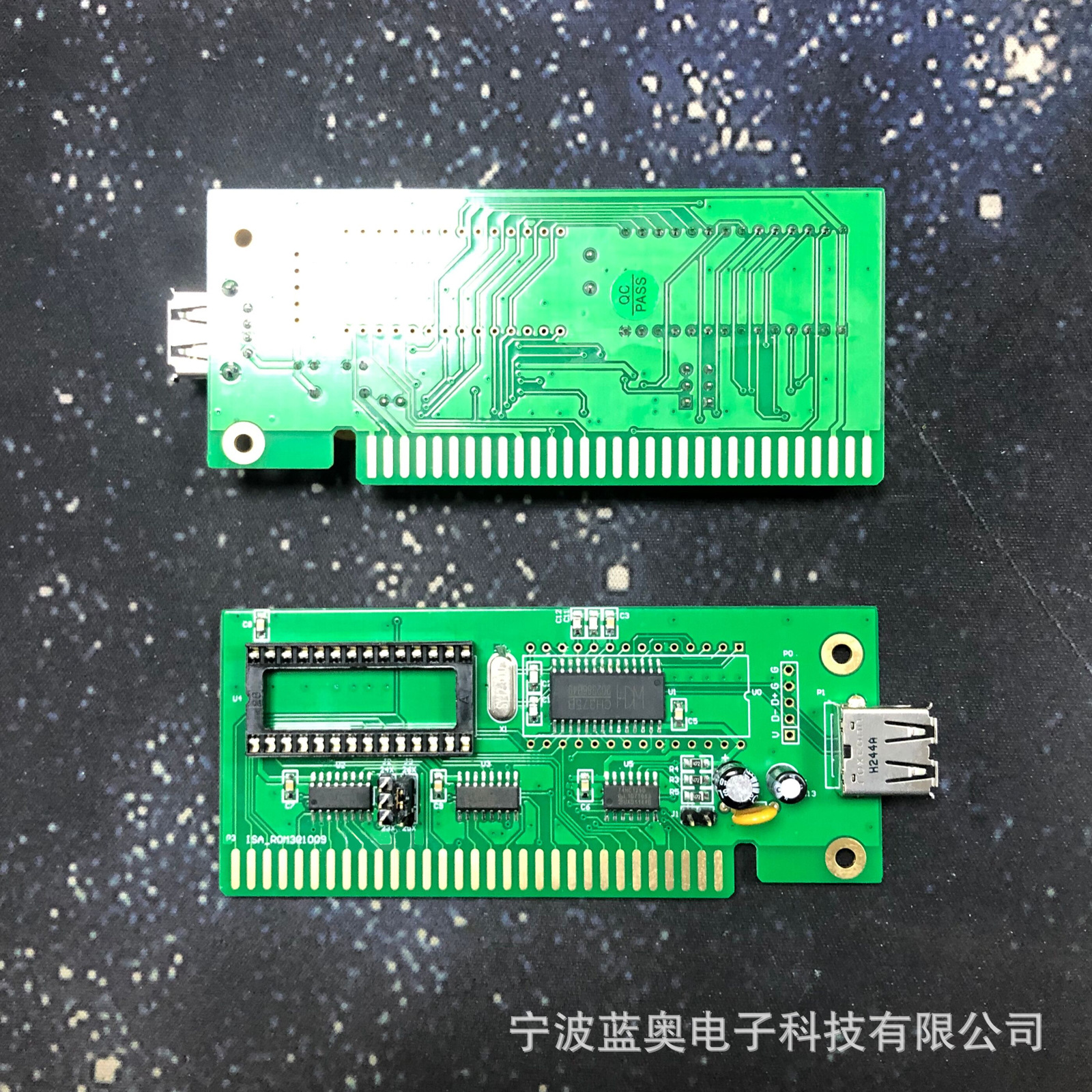 Промышленный контроллер компьютер чтение и запись U диск схема плата ISA на USB карта ISA на USB
