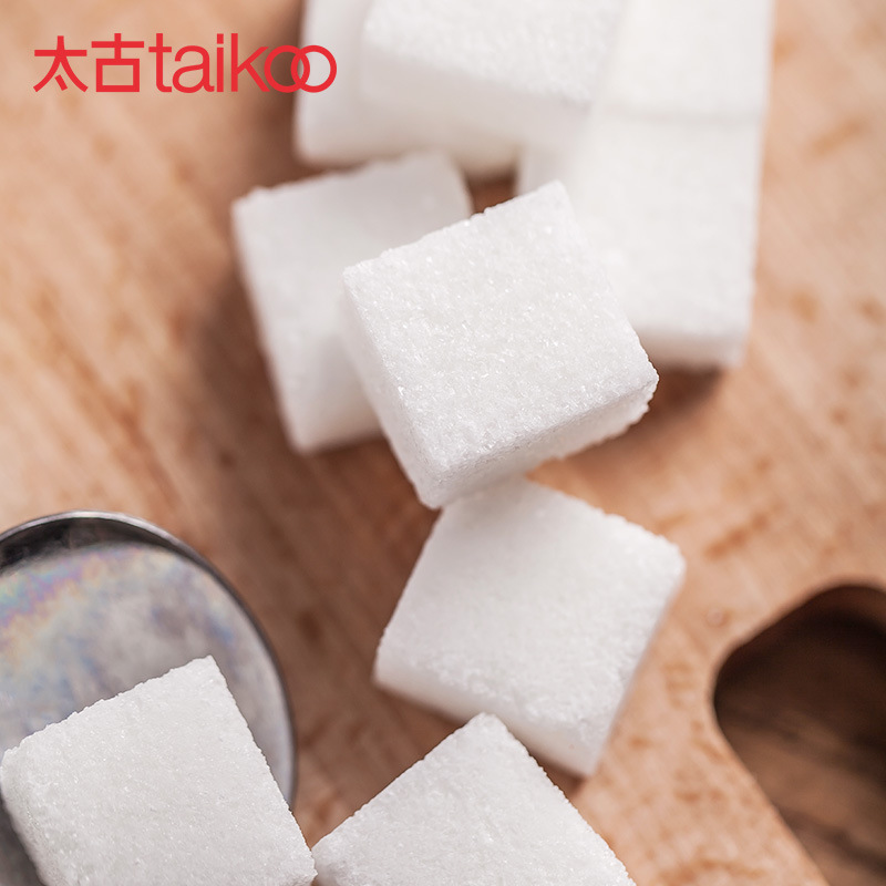 Taigu cube sugar high quality white sugar pure black coffee mate milk tea cube sugar block coffee sugar 450g/100 tablets