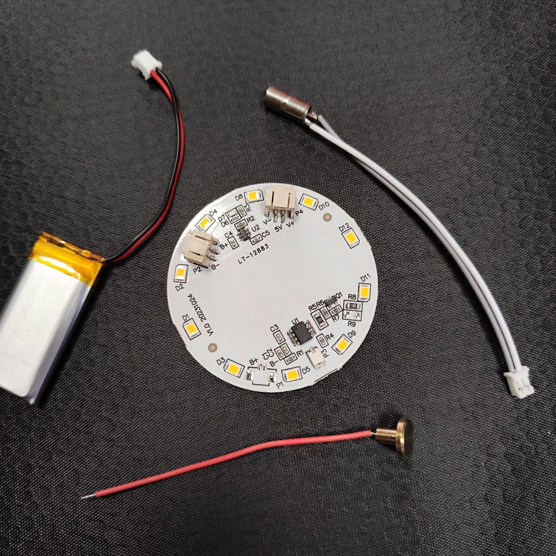 Wood carving Light Night Light led light painting charging touch electrodeless dimming control panel lamp photo frame light circuit board