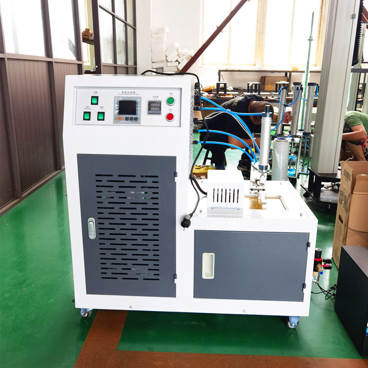 Rubber Low-Temperature Brittleness Tester, Multi-Specimen Impact Brittleness Testing Machine, Intelligent Rapid Refrigeration and Cold Resistance Tester