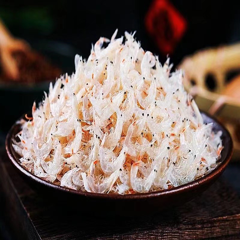 Shopee Dry Goods Flagship Store Shrimp 500g Fresh Calcium Supplement Raw Sun-Dried Ready-To-Eat Baby Sea Rice