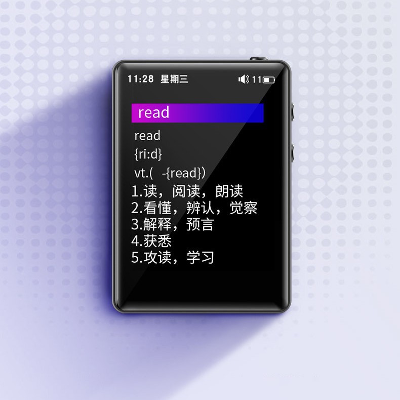 Cross-Border S6 Bluetooth Player Mp4 High School Students Dedicated to Reading Novels and Listening to Music Artifact Students Walkman