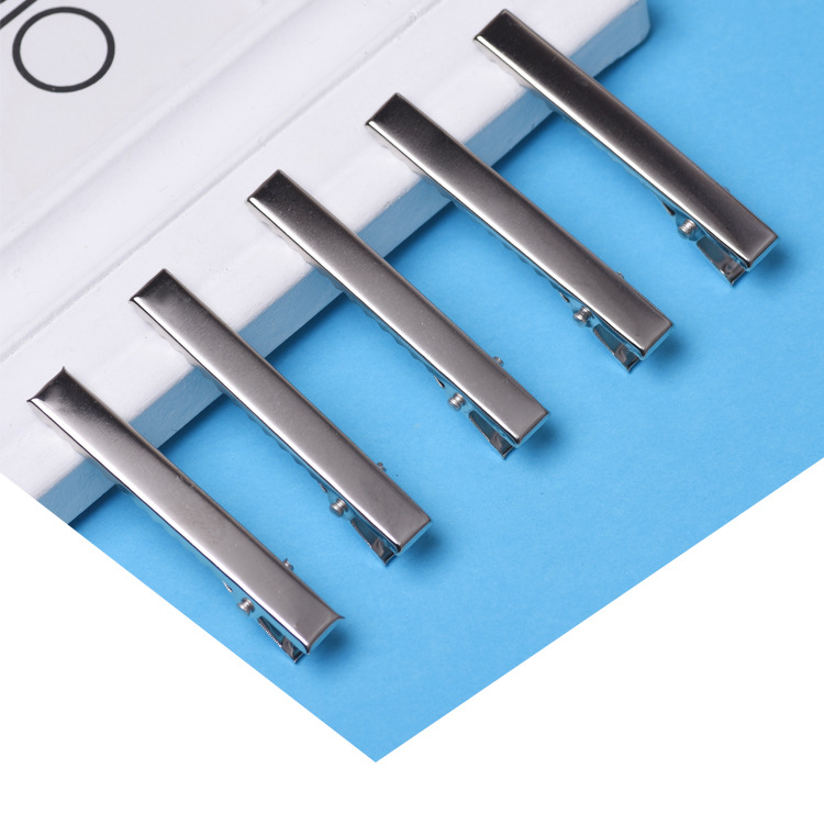 Duckbill Clip Hairpin Square Hairpin DIY Material Water Drop Bb Clip Hair Accessories Side Clip Hairpin Headdress Square Clip Duckbill Clip