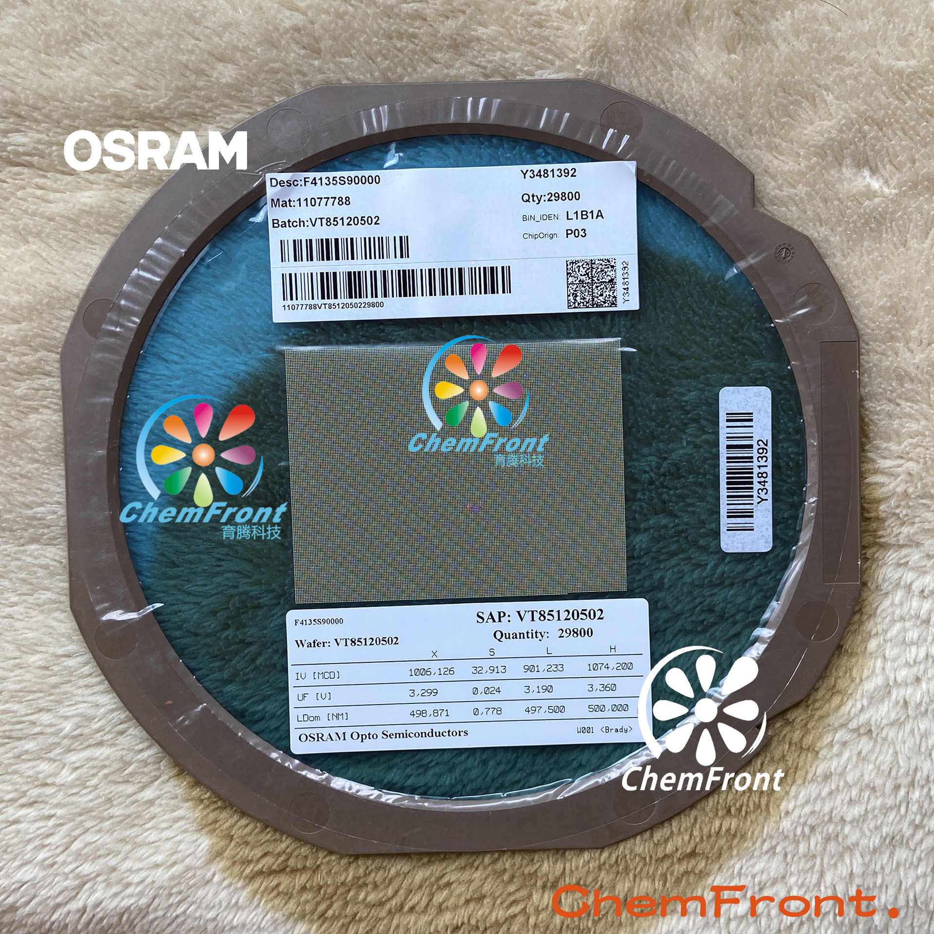 Osram Green Light Chip Traffic Light Green Light Chip Decorative Lighting Green Light Led Led Green Chip