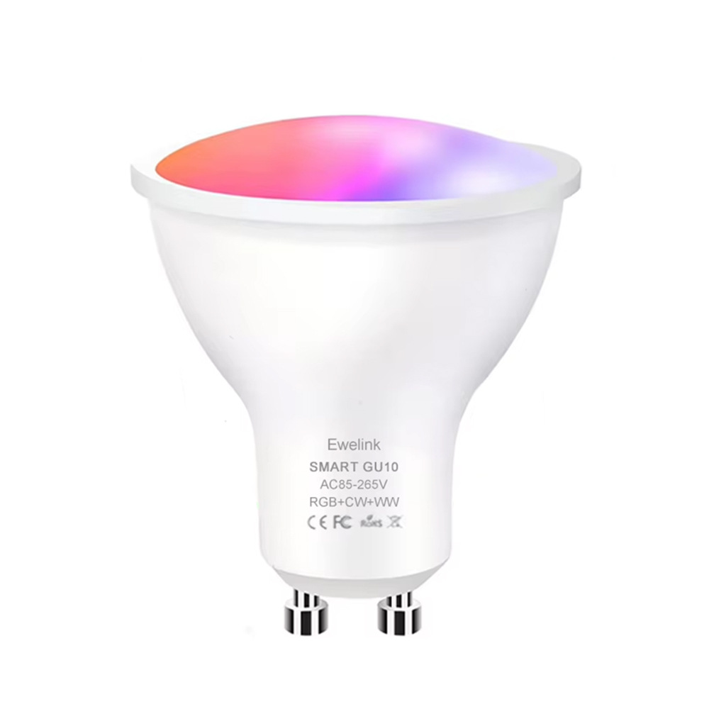 Gu10 Smart Led Bulb Zigbee Wifi Voice App Control Rgb Google Assistant Alexa Home Light