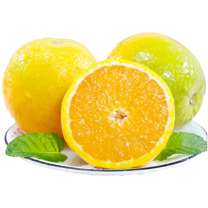 Hubei Summer Orange Origin Straight Hair Can Return Green Oranges Free Shipping Fresh Fruit Oranges Summer Orange Dropshipping