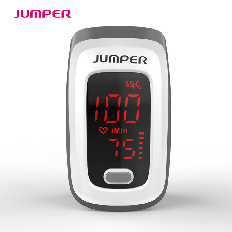 Пульсоксиметр Jumper Jpd-510E, LED, упаковка на английском языке