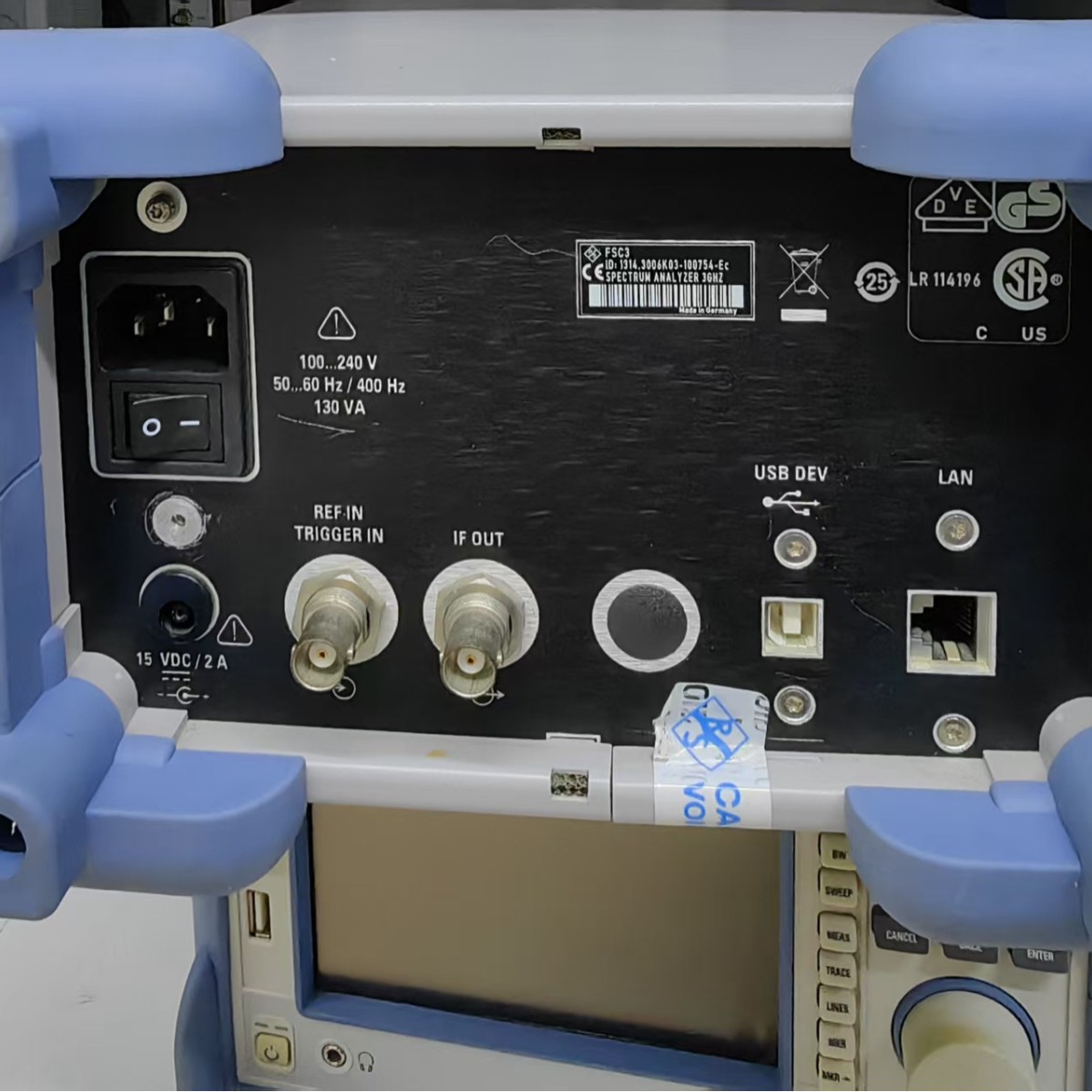 Sales/Recycling R&S Rohde & Schwarz Sfsc3/Fsc6 Spectrum Analyzer