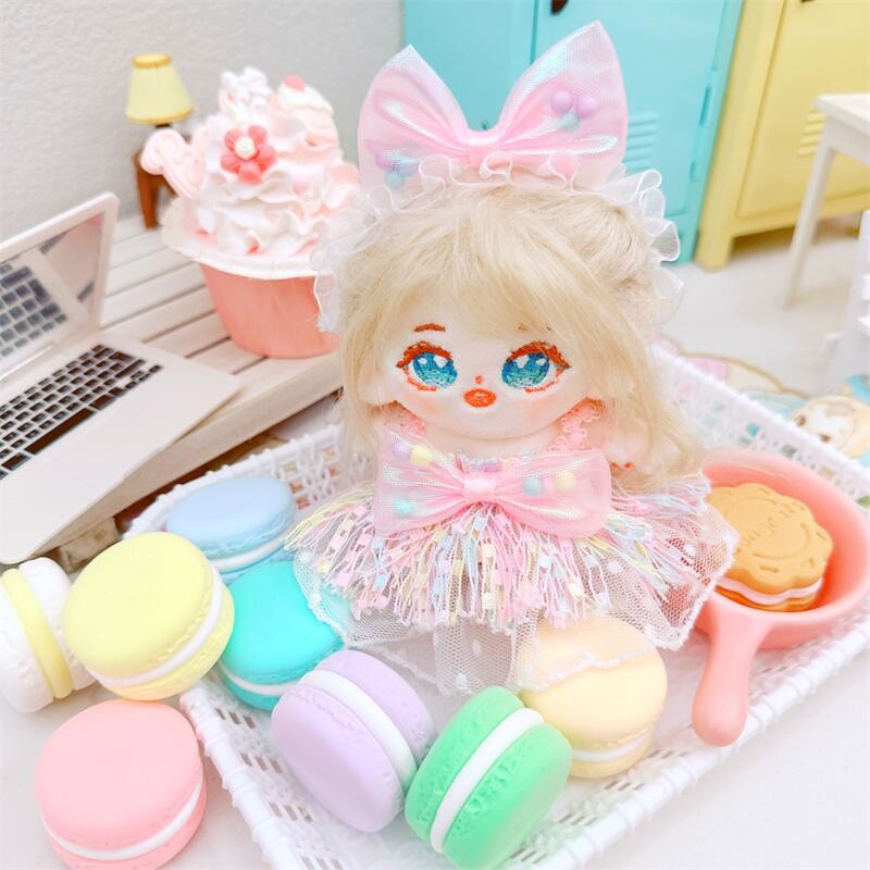 Baby Clothes 10cm Cotton Doll Starfish Normal Body 15cm Clothes Skirt New Year and Christmas Jumpsuit Collection