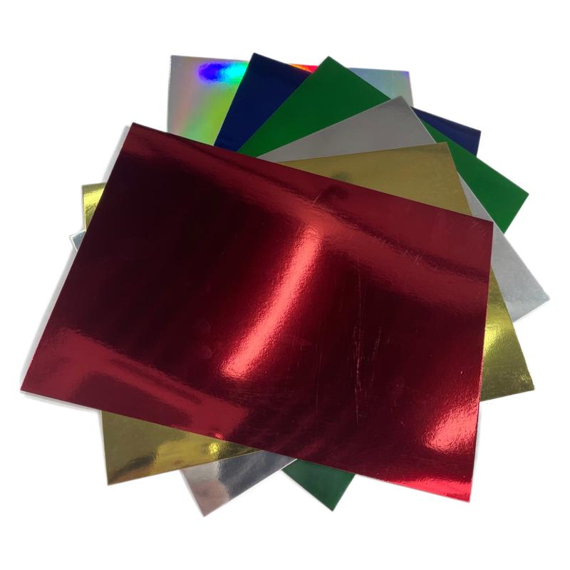 250g A4 color metal laser hand origami printing paper copy paper children's kindergarten hand DIY paper