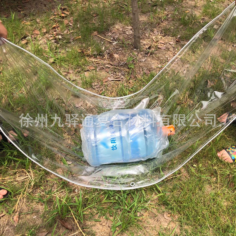 Transparent Pvc Plastic Cloth Rainproof Cloth Tarpaulin Balcony Windproof Plastic Cloth Thickeneded Outdoor Sun Protection Rainproof Cloth
