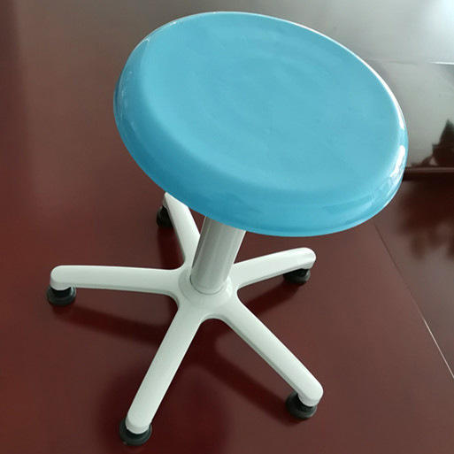 C- shaped hanging stool laboratory 4-claw round stool pp plastic steel student stool School factory laboratory lifting round stool