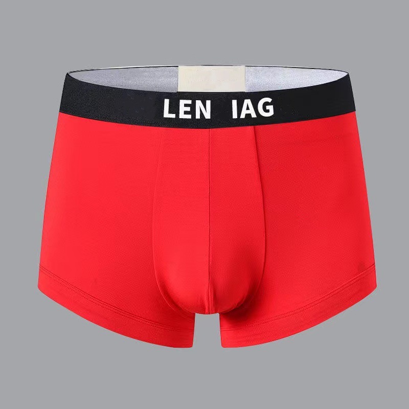 Foreign Trade AliExpress Men's Underwear Bar LI Flat Men's Underwear Bar LI Student Men's Underwear Cotton Shorts Head