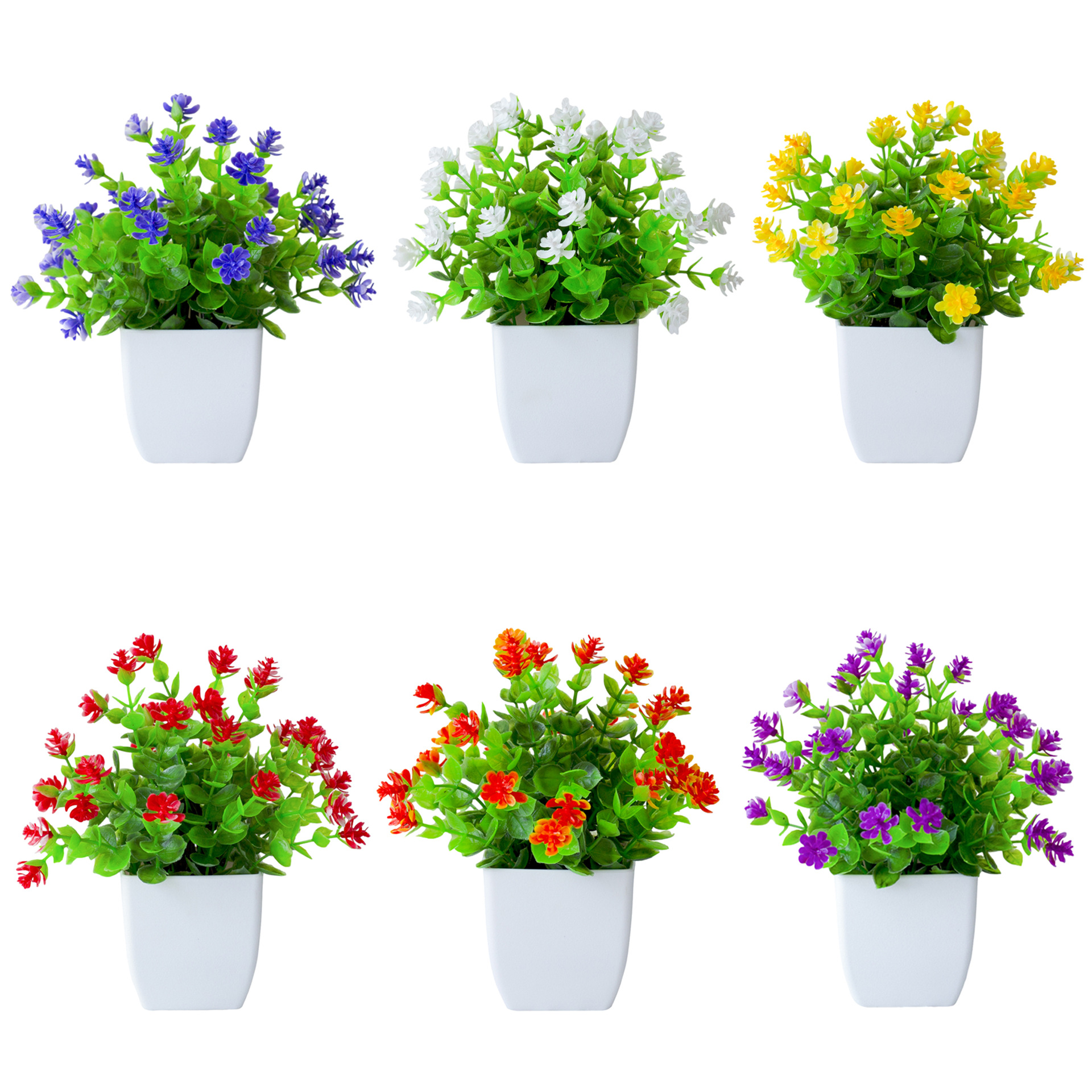 Эвкалипт, лотос, горячее искусственное растение в горшке, настольное украшение, симуляция зеленого растения, пластиковый бонсай