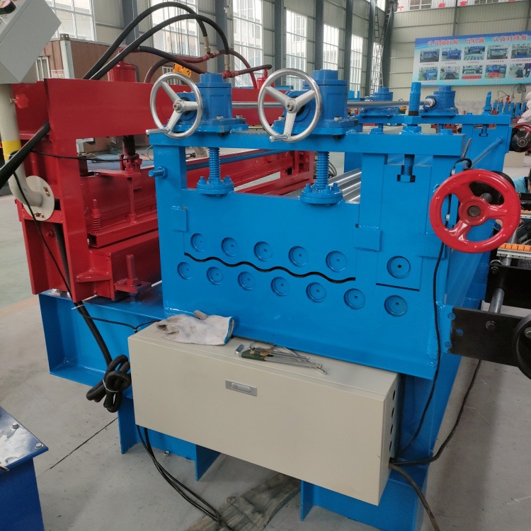 Hydraulic Flattening Machine with Punching Equipment Fully Automatic Steel Plate Flattening Machine Galvanized Plate Automatic Leveling Equipment