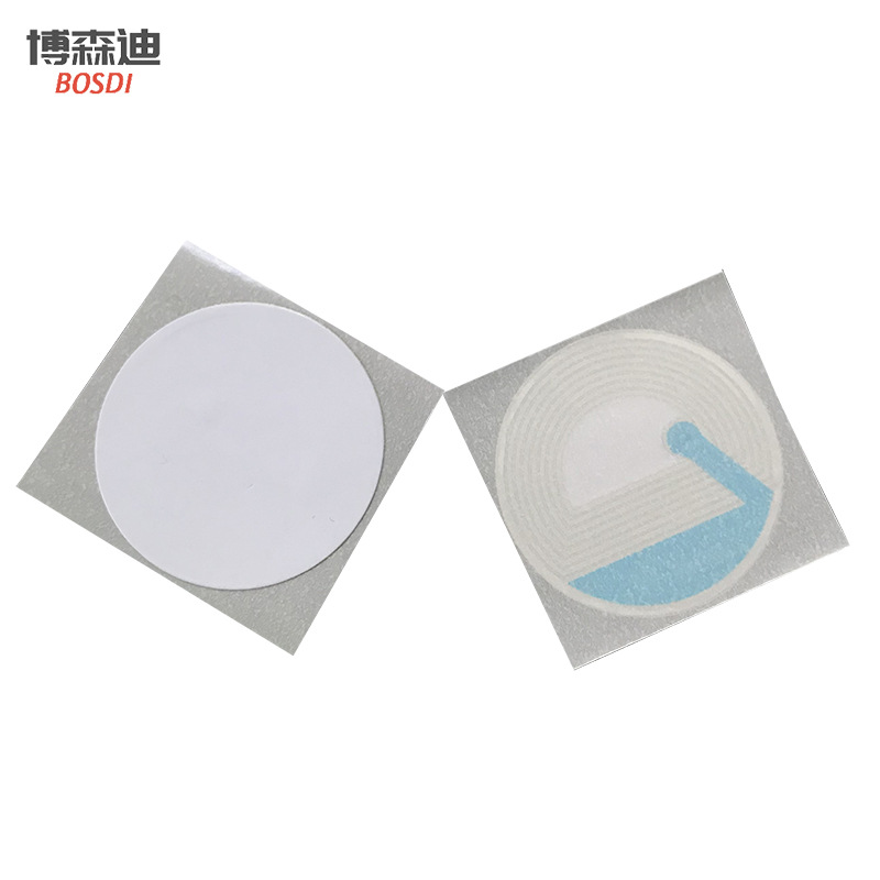 Wholesale supermarket anti-theft label round R33 RF soft label product anti-theft sticker strong adhesive anti-theft soft label