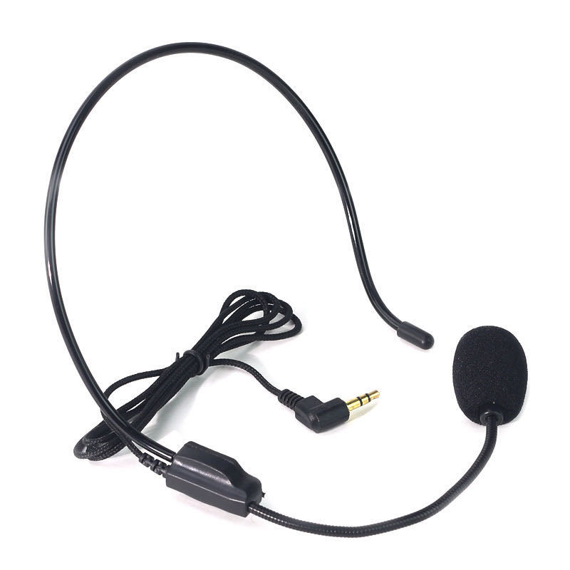 Headset Wired Microphone Multi-Function Amplifier Microphone Headset Thread Manufacturer Wholesale
