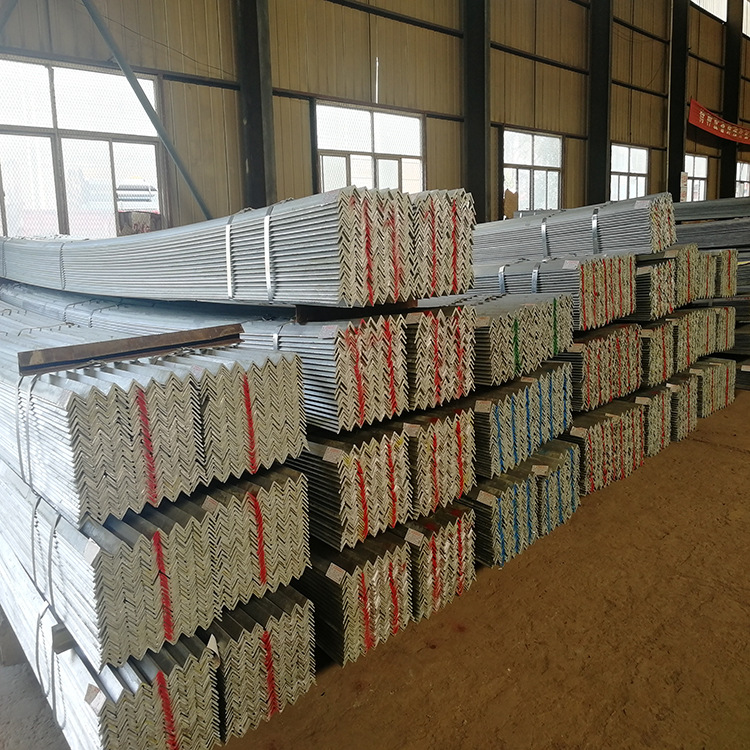 Galvanized Triangular Iron 40*4 Hot-Dip Galvanized Profile Manufacturer Angle Steel Bar Hot-Dip Galvanized Angle Steel Tianjin Hot-Rolled and Other Corner Steel