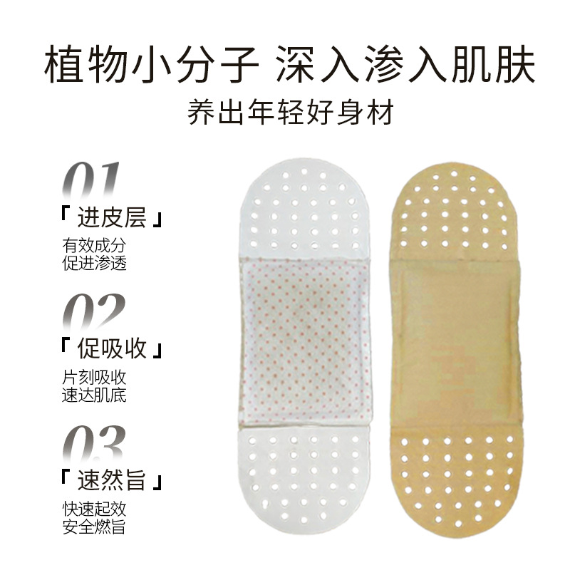 Beauty Salon Whole Body Shaping Natural Fat Weight Loss Alkali Fertilizer Patch Popular Muscle Patch Lazy Navel Patch Dehumidification Patch Slim Posture Patch