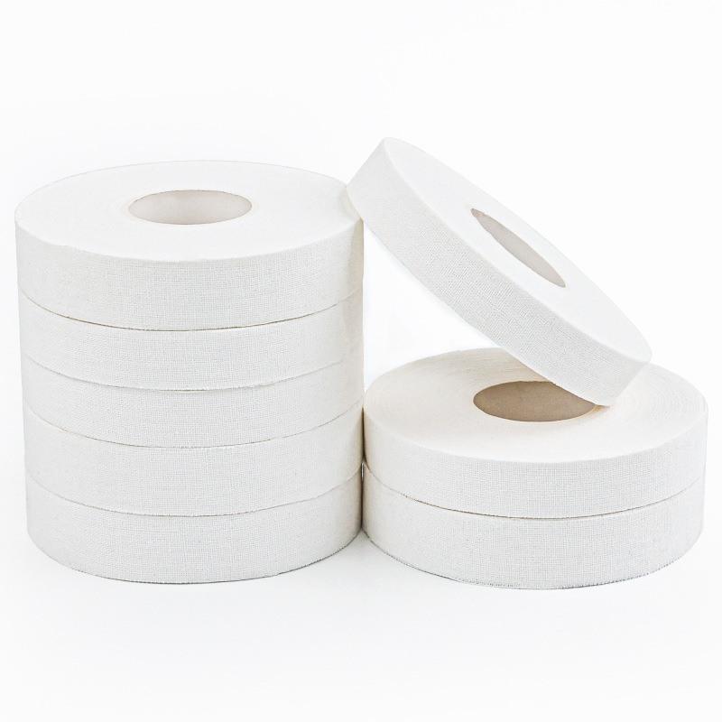 Cotton Rubber Adhesive Tape Breathable Tape Bandage Fixed Pressure Sensitive Tape Wear Resistant Hand Wrapping Hypoallergenic Breathable