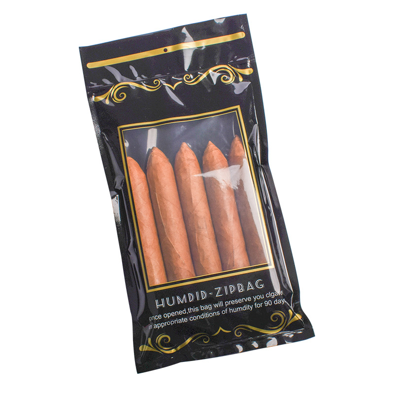 Grus Grus 69% Humidity Cigar Moisturizing Bag Portable Moisturizing Sheet Sealed Constant Humidity Eggplant Bag